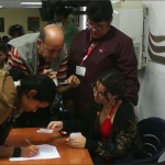 estudiantes de derecho de la Universidad de Holguín en Comisión Electoral
