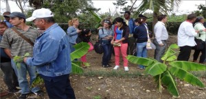 estudiantes de agropecuaria de la Universidad de Holguín