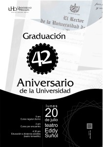 Póster para graduación