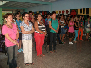 CUBA-MITIN POR ANIVERSARIO DEL CRIMEN DE BARBADOS