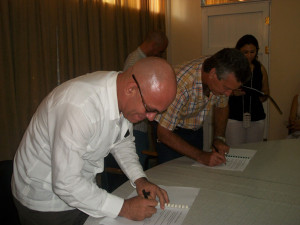 CUBA-FIRMA DE CONVENIO DE TRABAJO