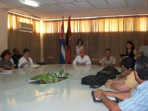 CUBA-FIRMA DE CONVENIO DE TRABAJO