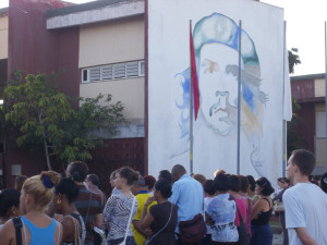 CUBA- HOMENAJE A CAMILO Y CHE UNIVERSIDAD DE HOLGUÍN