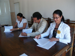 CUBA-RECORRIDO CONSEJO DE DIRECCIÓN UHO POR CENTRO UNIVERSITARIO