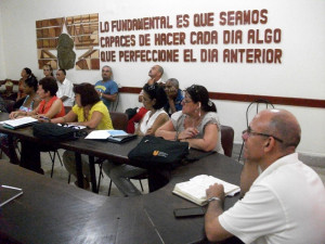 CUBA-RECORRIDO CONSEJO DE DIRECCIÓN UHO POR CENTRO UNIVERSITARIO
