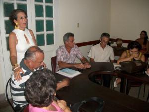 CUBA-RECORRIDO CONSEJO DE DIRECCIÓN UHO POR CENTRO UNIVERSITARIO