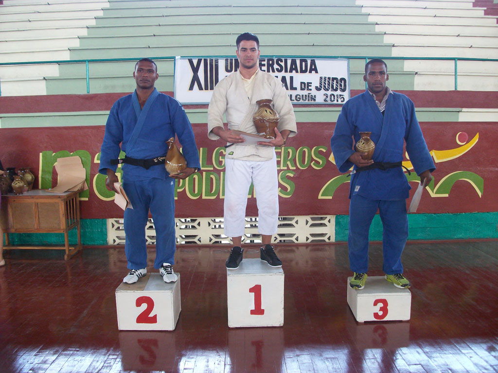 Jornada final de competiciones de la XIII Universiada de Judo. Ateneo Deportivo "Fernando de Dios Buñuel", 21 de noviembre de 2015. UHO FOTO/Luis Ernesto Ruiz Martínez.