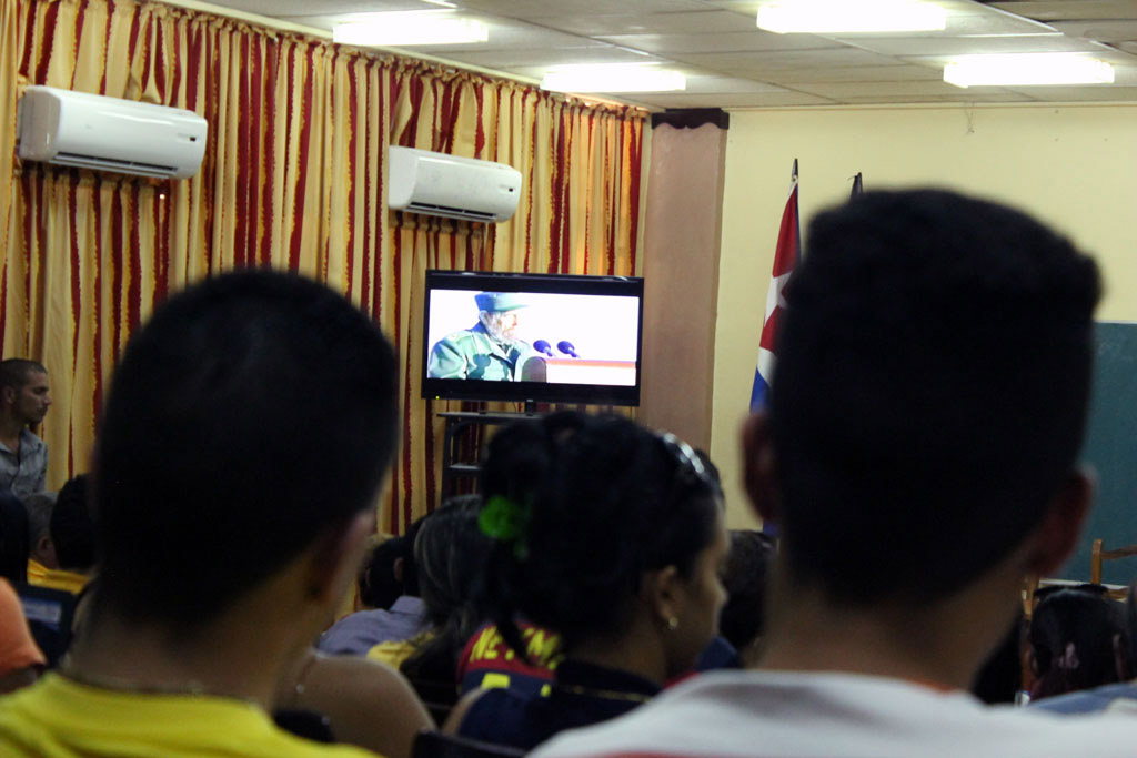 Activo de alumnos ayudantes de la Universidad de Holguín. Desarrollado en la Sede José de la Luz y Caballero el 21 de abril de 2016. UHO FOTO/Juan Pablo Aguilera Torralbas.