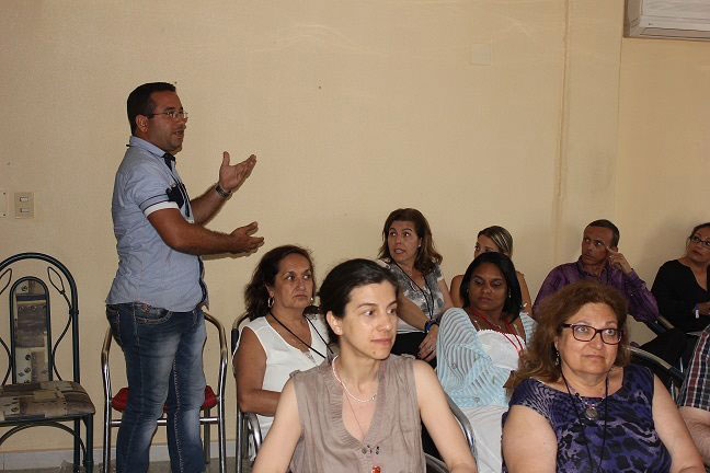 El intercambio académico entre investigadores cubanos y extranjeros ha sido muy provechoso. Foto: Dirección de Comunicación Institucional.