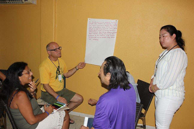 El intercambio académico entre investigadores cubanos y extranjeros ha sido muy provechoso. Foto: Dirección de Comunicación Institucional.