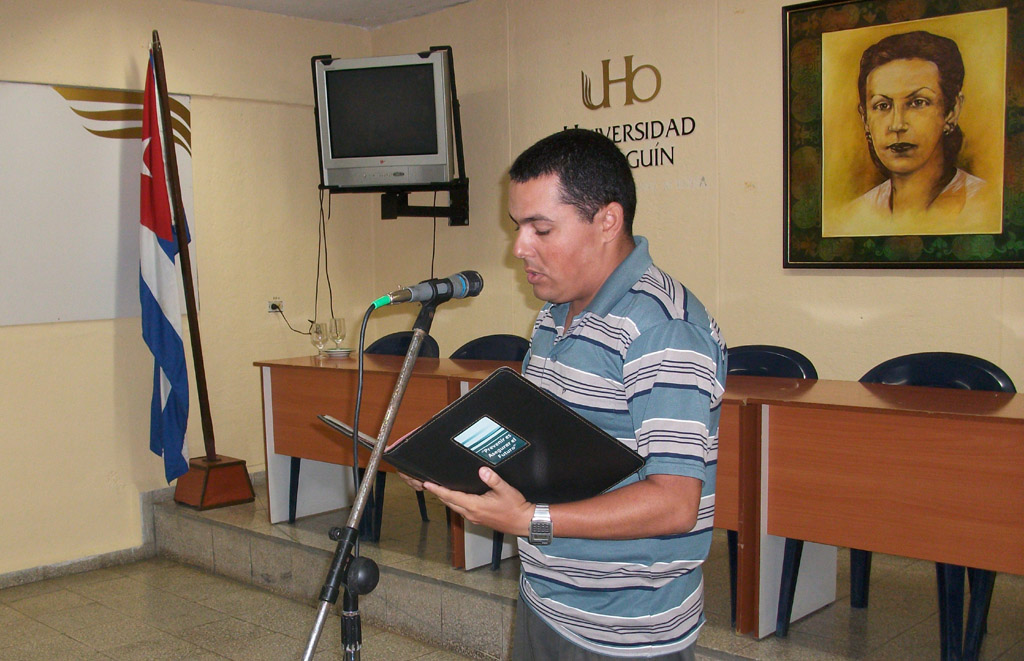 Acto de constitución de la Cátedra Celia Sánchez Manduley efectuado en la sede de igual nombre de la Universidad de Holguín el 10 de mayo de 2016. UHO FOTO/Luis Ernesto Ruiz Martínez..