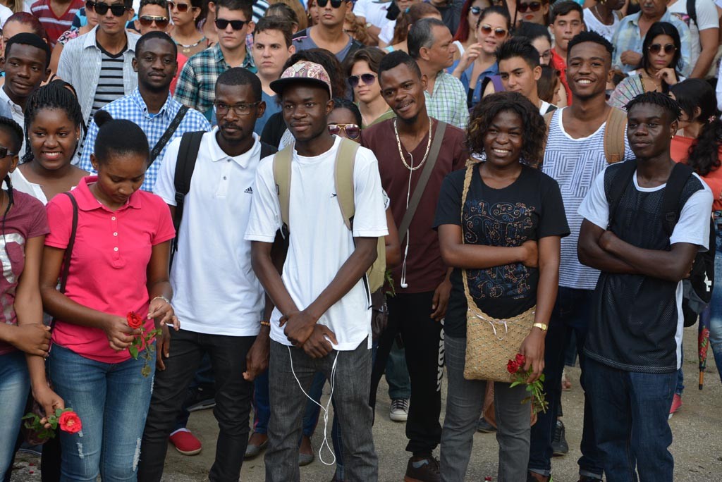 En la Universidad de Holguín tenemos 85 estudiantes extranjeros en diferentes carreras. UHO FOTO/Luis Ernesto Ruiz Martínez.