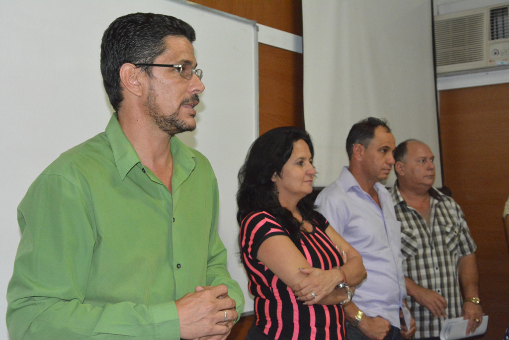 Viceministro de Economía y Planificación comprobó marcha del Curso de Capacitación del Proceso Inversionista en la zona oriental. Desarrollado en el área docente de FORMATUR, el 27 de septiembre de 2016. Foto: Yudith Rojas Tamayo.