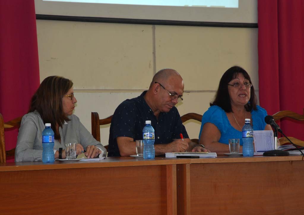 El primer claustro correspondiente al curso escolar 2016-2017, se desarrolló en la sede José de la Luz y Caballero, de la Universidad de Holguín. UHO-FOTO/Luis Ernesto Ruiz Martínez-Dircom