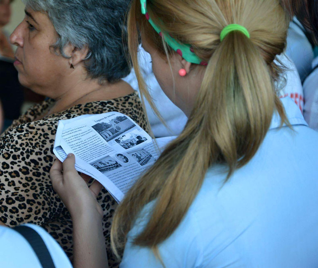 Puertas abiertas desarrolladas en la Sede Manuel Fajardo Rivero. Foto: Marjel Morales Gato.