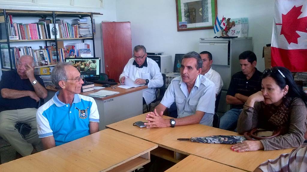 La Cátedra de Estudios Canadienses rindió homenaje al Líder Histórico de la Revolución Cubana. Desarrollado en la Sede "Celia Sánchez Manduley" el 29 de noviembre de 2016. UHO FOTO/Yudith Rojas Tamayo