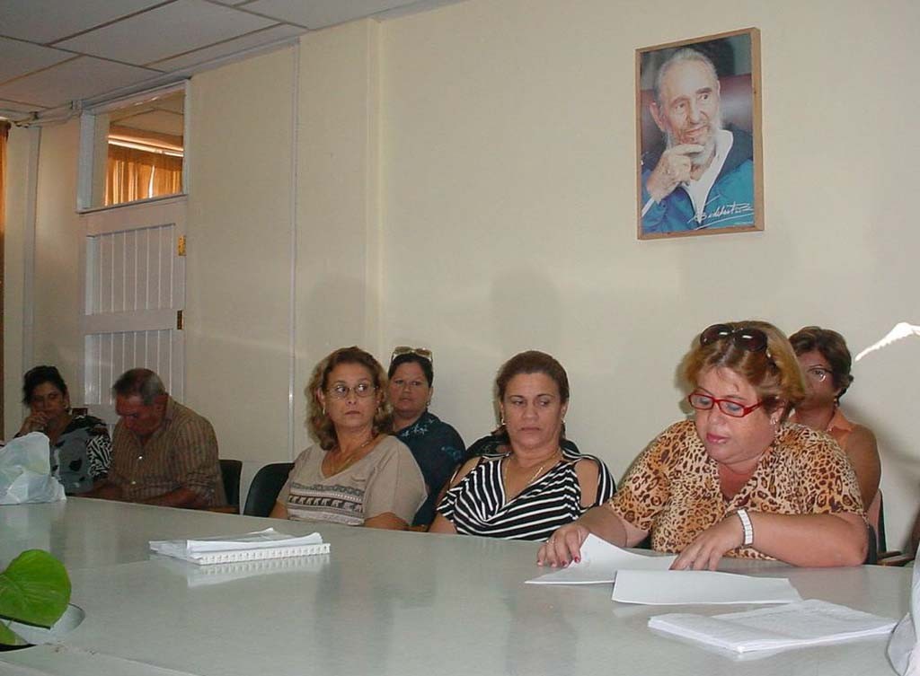 Conclusiones del proceso de evaluación externa a la carrera Licenciatura en Pedagogía-Psicología. Efectuadas el 9 de diciembre de 2016 en la Sede José de la Luz y Caballero. UHO FOTO/Francisco Rojas González.