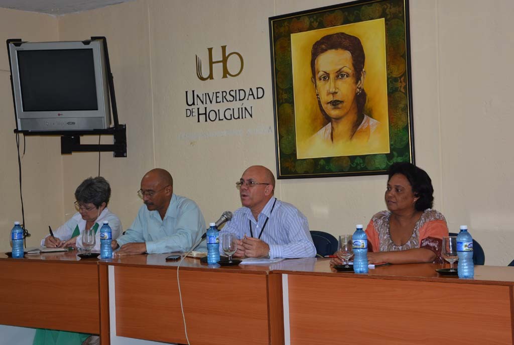 Sesiones del Consejo Provincial para la Educación Superior en los Municipios (COPESUM). Efectuadas en la sede Celia Sánchez Manduley, de la Universidad de Holguín el 6 de enero de 2017. UHO FOTO/Yusmel Pérez Figueredo.