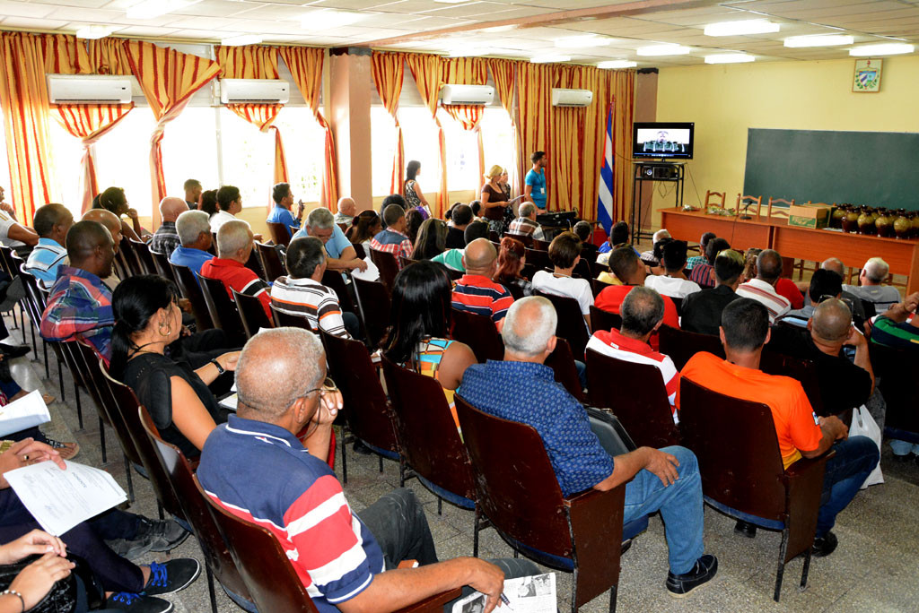 Taller Regional de la Educación Patriótica Militar e Internacionalista (EMPI) desarrollado en la Universidad de Holguín. UHO FOTO/Luis Ernesto Ruiz Martínez.
