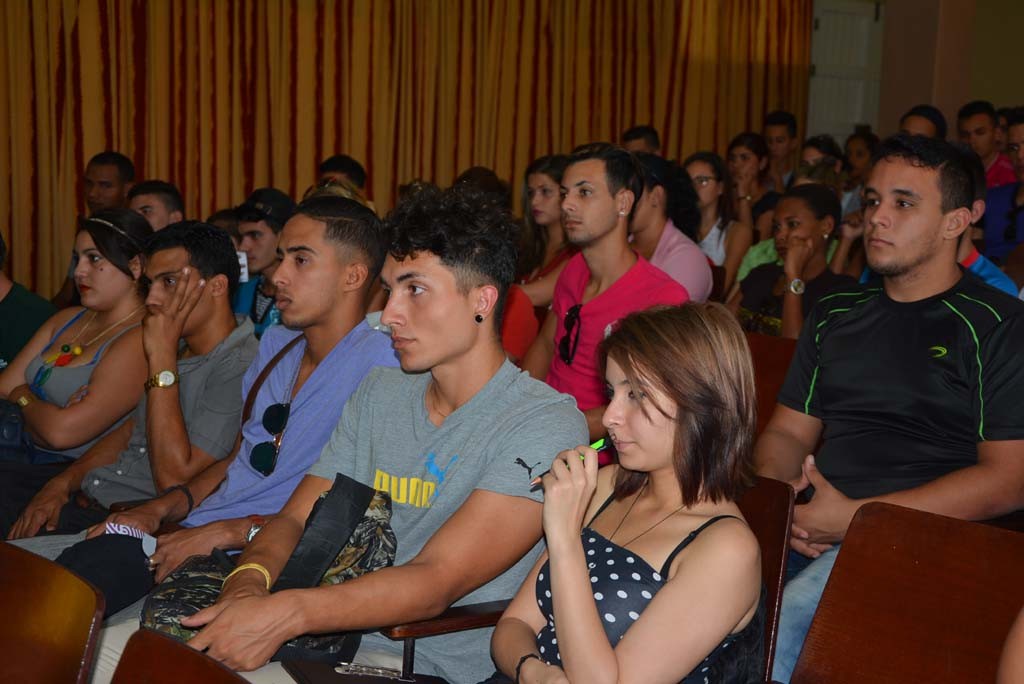 Variadas serán las actividades que se realizarán en todo el país para festejar el aniversario 95 de la FEU. Desarrollado en la sede José de la Luz y Caballero, el 23 de febrero de 2017. Foto: Yudith Rojas Tamayo/UHO