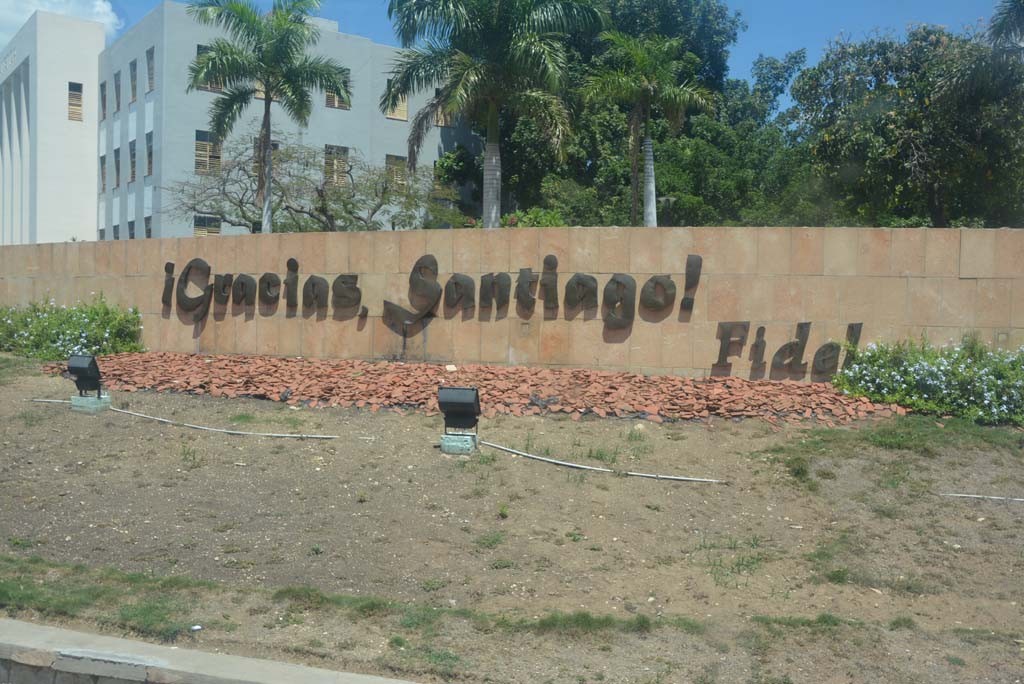 En cada sitio de la geografía santiaguera se recuerda al Comandante en Jefe. Desarrollado en Santiago de Cuba, el 27 de marzo de 2017-UHO/Foto: Yudith Rojas Tamayo