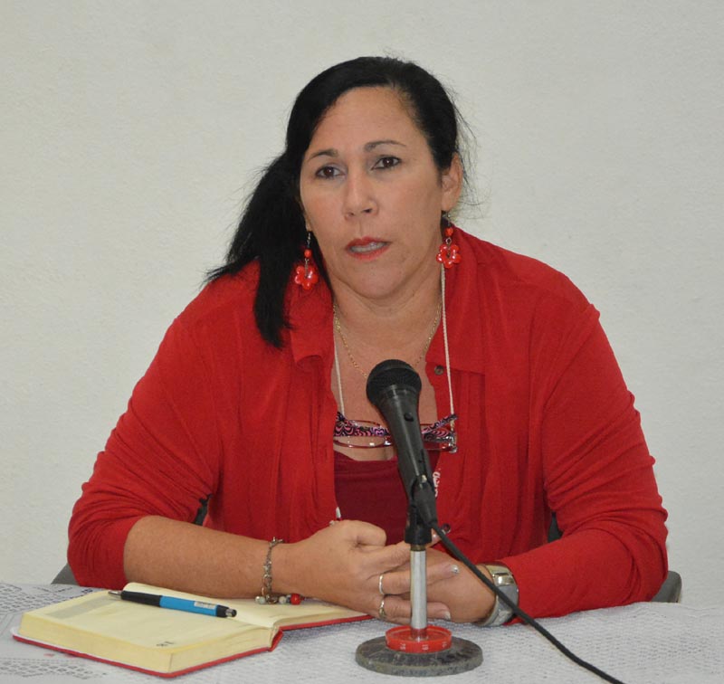 Dr. C. Yudith Laura Ferreiro Fuentes, Decana de la Facultad de Ciencias de la Educación