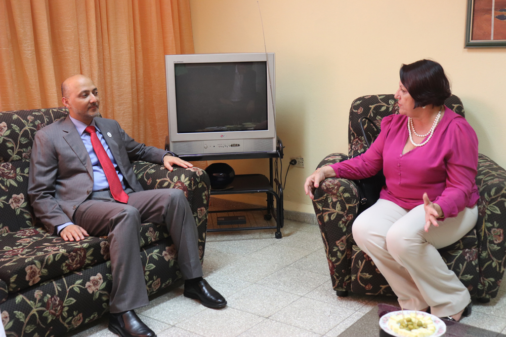 Estudiantes y profesores sostuvieron un intercambio con el Excmo Embajador de Emiratos Árabes Unidos en Cuba. Desarrollado en la sede Celia Sánchez Manduley, el 03 de octubre de 2018-UHO/Foto: Yudith Rojas Tamayo