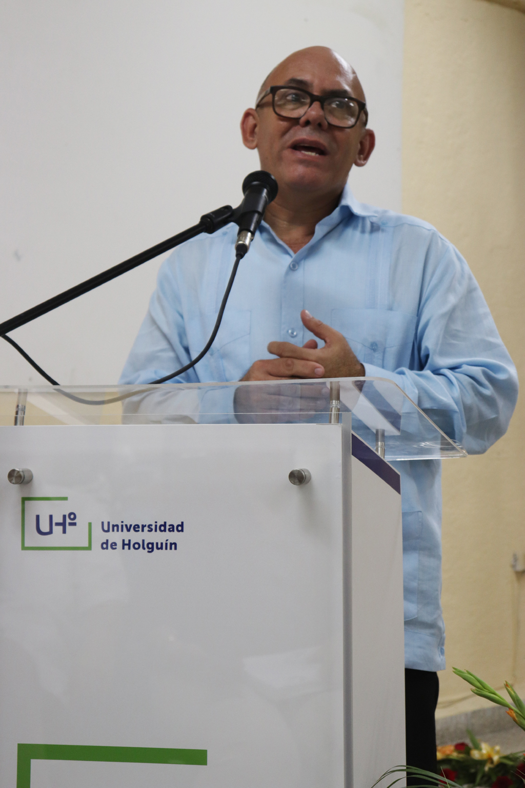 Agradecimiento del Rector por la anuencia de los distintos organismos, entidades y empresas de la provincia, con el propósito de firmar convenios de colaboración. Desarrollado en la sede Celia Sánchez Manduley, el 01 de noviembre de 2018-UHO/Foto: Yudith Rojas Tamayo