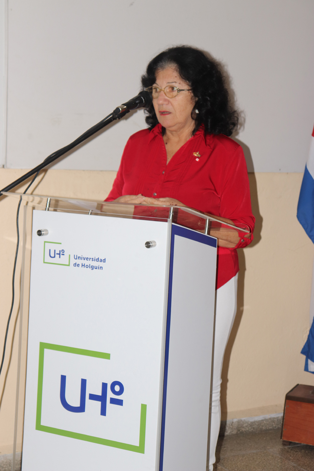 Encuentro con la Brigada de solidaridad canadiense con Cuba Calixto García, en el XIII aniversario de la Cátedra de Estudios Canadienses de la UHo. Desarrollado en la sede Celia Sánchez Manduley, el 30 de noviembre de 2018-UHO/Foto: Yudith Rojas Tamayo