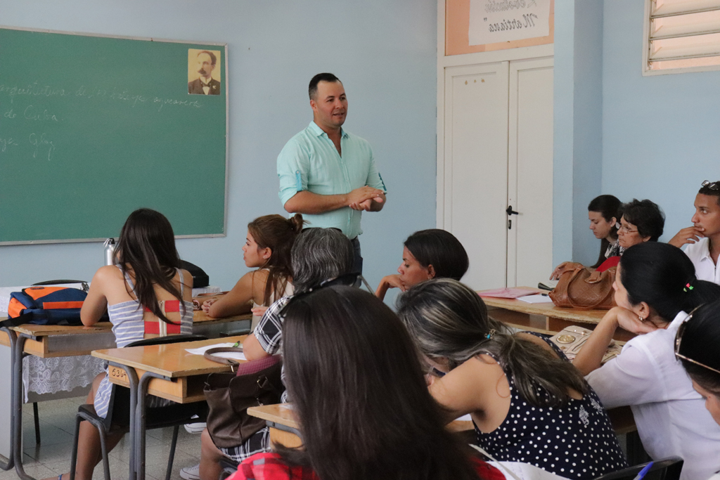Sesiona el XI Taller Nacional Recorriendo los Caminos de la Historia, con diversas actividades académicas. Desarrollado en la sede Celia Sánchez Manduley, el 20 de marzo de 2018-UHO/Foto: Yudith Rojas Tamayo