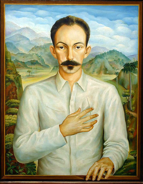 José Martí, óleo de Jorge Arche, 1943.
