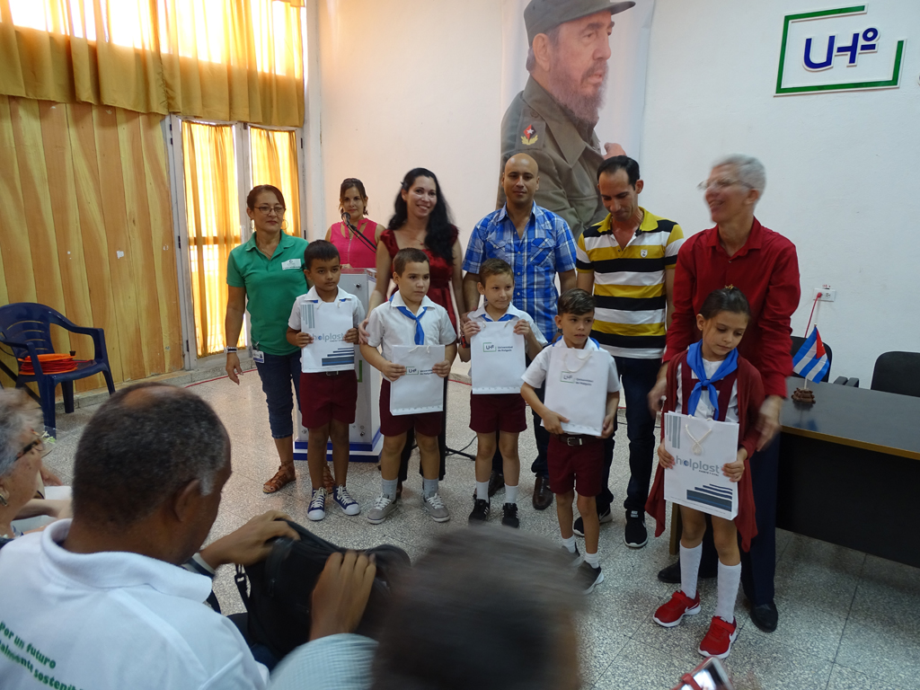 Apertura del Centro Comunitario de Educación Ambiental en Holguín "Alexis Rojas Aguilera". Desarrollado en la sede Oscar Lucero Moya, en noviembre de 2019-UHO/Foto: Yudith Rojas Tamayo