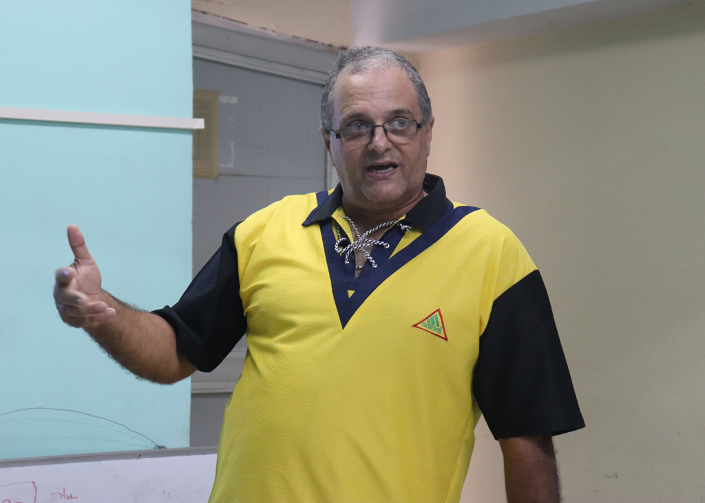 Balance de Ciencia y Técnica del Centro de Estudios de Diseño y Fabricación Asistidos por Computadoras con excelentes resultados. Desarrollado en la UNAIC, el 28 de noviembre de 2019-UHO/Foto: Yudith Rojas Tamayo