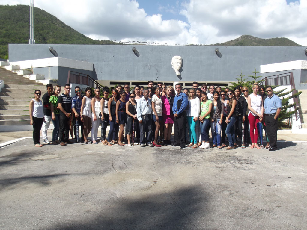 Recorrido por el II Frente Oriental Frank País como parte del III Taller de Guerras de Liberación Nacional. Desarrollado en Santiago de Cuba, el 12 de noviembre de 2015. UHO FOTO/Laura Fonseca Prin