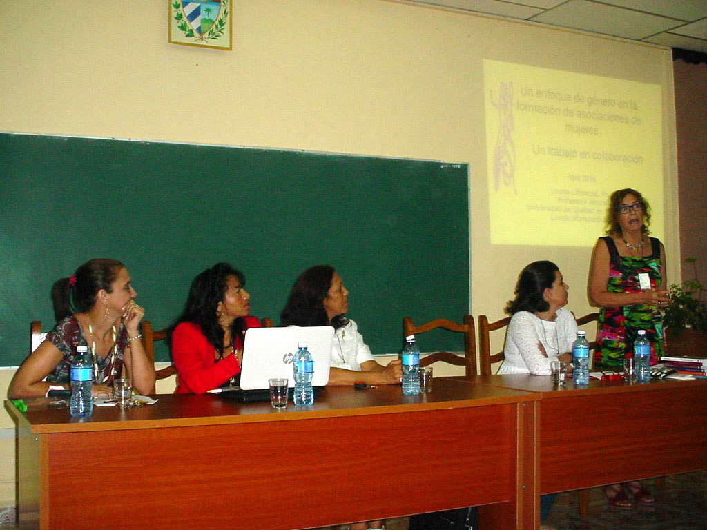 Evento "Hacia la equidad de género y educación familiar". Desarrollado en la Sede José de la Luz y Caballero de la Universidad de Holguín los días 12 y 13 de mayo de 2016. UHO-FOTO/Francisco Rojas González.