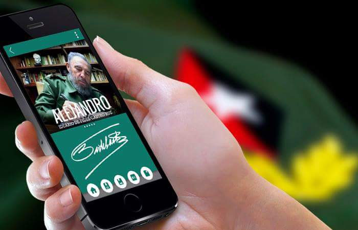 Desarrollada por profesores de la Universidad de Holguín, el software “Alejandro”, contribuye a una mayor interpretación de la obra y pensamiento del líder de la Revolución Cubana Fidel Castro Ruz