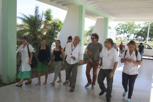 Ernesto Limia y Raúl Paz llegan a la Universidad de Holguín. Foto: YensyTO