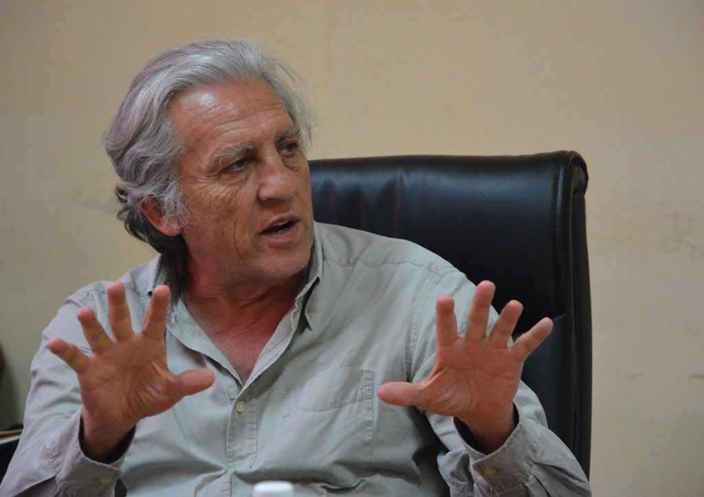 Diego López Garrido, catedrático de Derecho Constitucional de la la Universidad de Castilla - La Mancha. Desarrollado en la Sede "Celia Sánchez Manduley" el 05 de junio de 2017. UHO FOTO/Yudith Rojas Tamayo