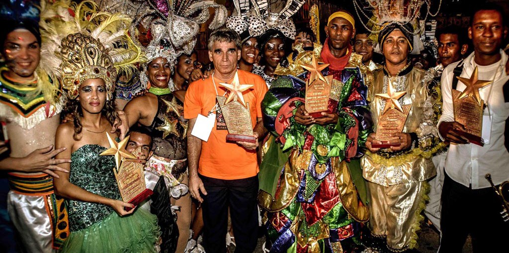 La carroza de la Federación Estudiantil Universitaria (FEU) obtuvo el primer Premio de Carrozas del Carnaval Holguín 2017, clausurado en la ciudad de Holguín, Cuba, el 20 de agosto de 2017. ACN FOTO/Juan Pablo CARRERAS