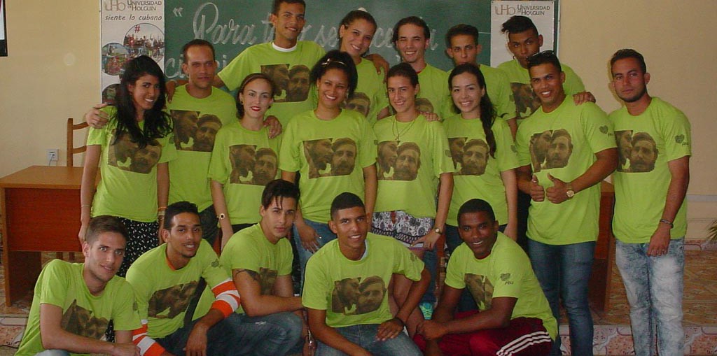 Constitución del Consejo de la FEU de la Universidad de Holguín. Efectuada en la sede José de la Luz y Caballero, el 2 de noviembre de 2017. UHO FOTO/Francisco Rojas González.