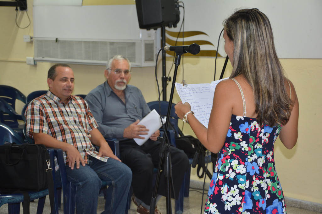 Apertura de la Jornada Científica de la Universidad de Holguín en la sede Celia Sánchez Manduley. Foto.Yusmel.