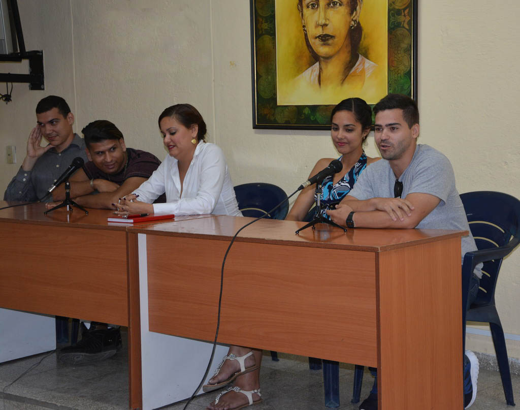 Apertura de la Jornada Científica de la Universidad de Holguín en la sede Celia Sánchez Manduley. Foto.Yusmel.