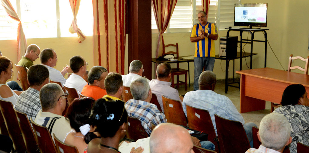 Feria Agroindustrial y Taller sobre Desarrollo Agroindustrial Con+Ciencia, desarrollado el 24 de octubre de 2019, en la sede José de la Luz y Caballero, de la Universidad de Holguín. UHo Foto/Luis Ernesto Ruiz Martínez.