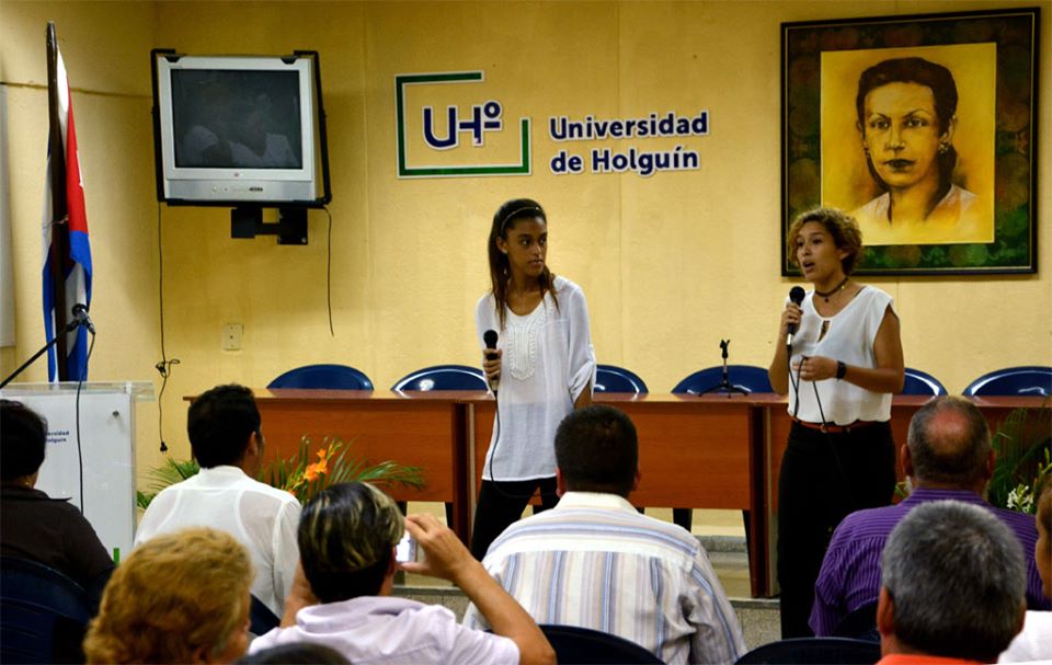 Jornada de inicio del proceso de evaluación externa a la carrera de Historia. Foto: Luis Ernesto Ruiz Martínez