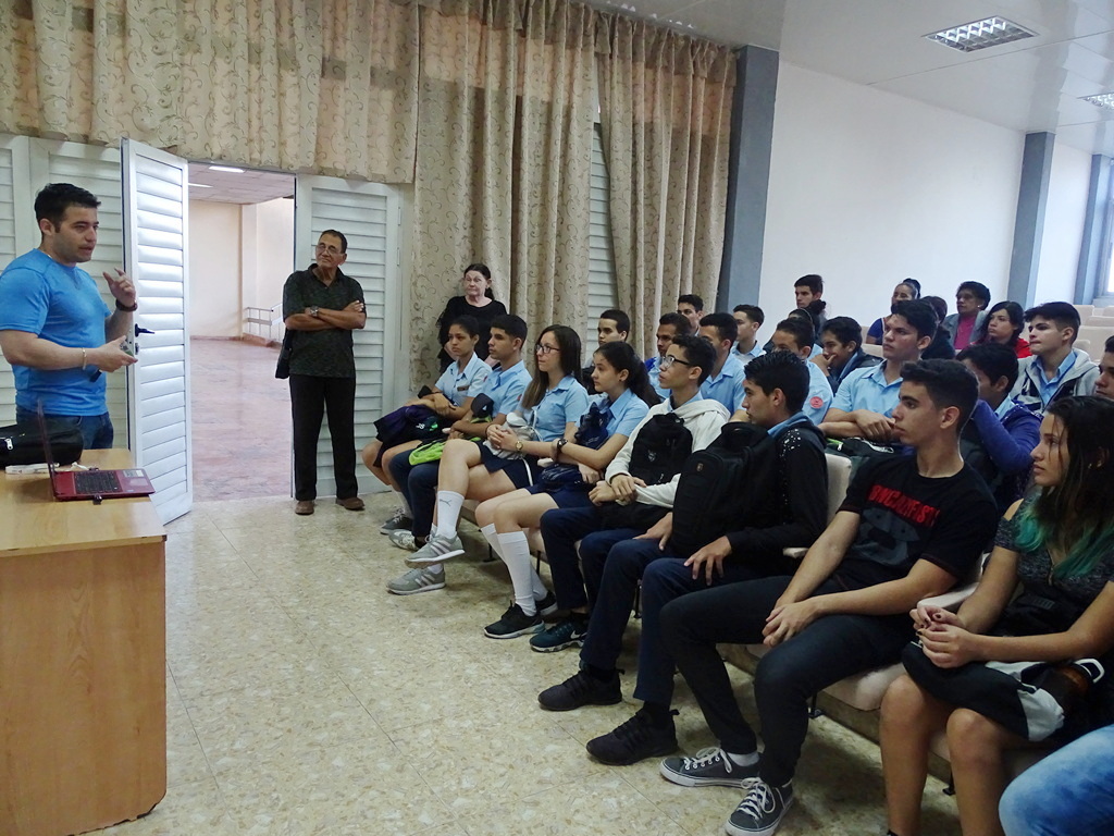 Desarrollan sexta edición de la Olimpiada de Matemáticas Número Pi en la Universidad de Holguín, el 14 de marzo de 2020. UHo FOTO/Yusmel Pérez Figueredo