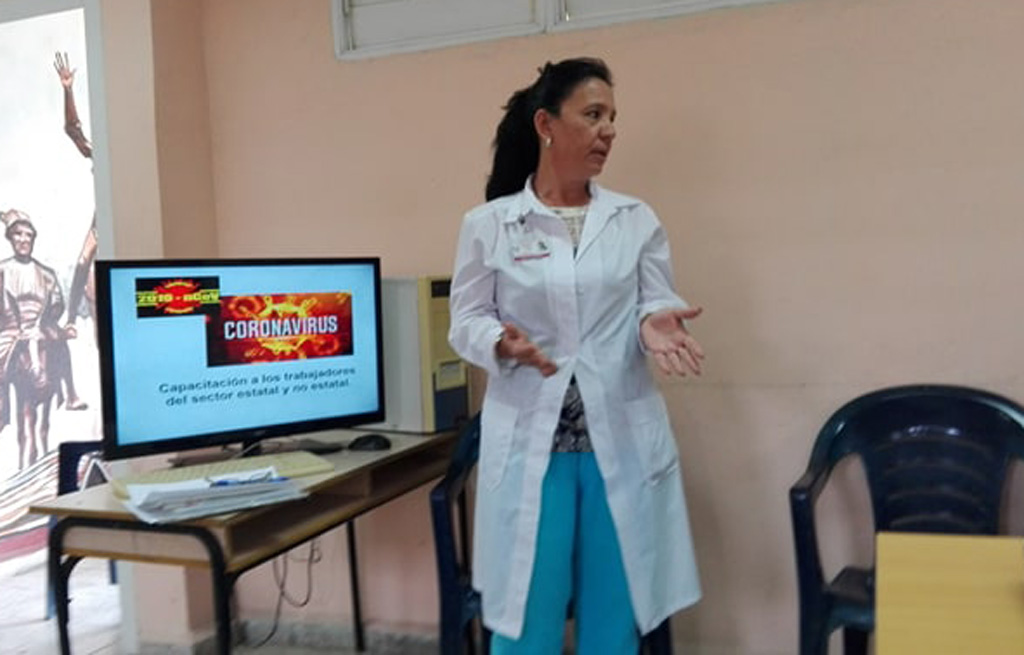 Dra Dianurys Diaz Avila, especialista del Centro de higiene y epidemiologia en Holguín