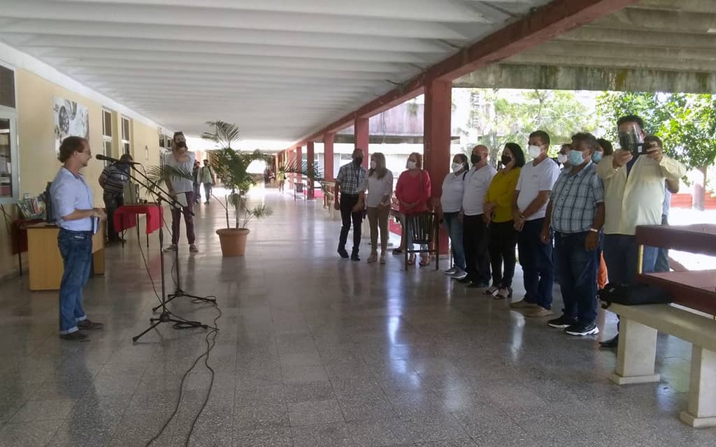 Inicia Jornada de la Innovación, promovida por el CITMA, en la Universidad de Holguin. Foto: Lisbeth García.